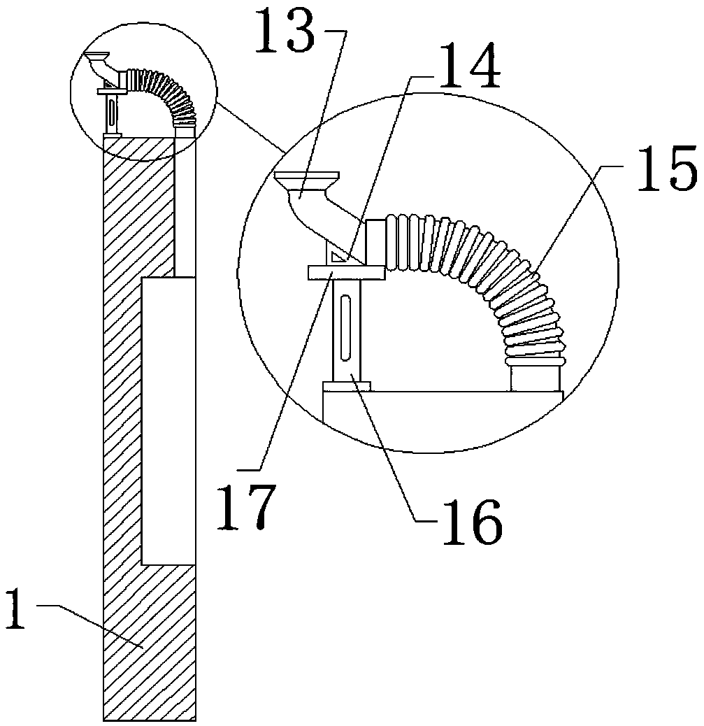 Grafting assistant device for apple tree planting