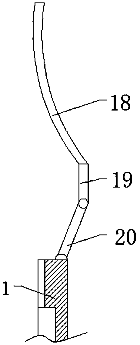Grafting assistant device for apple tree planting