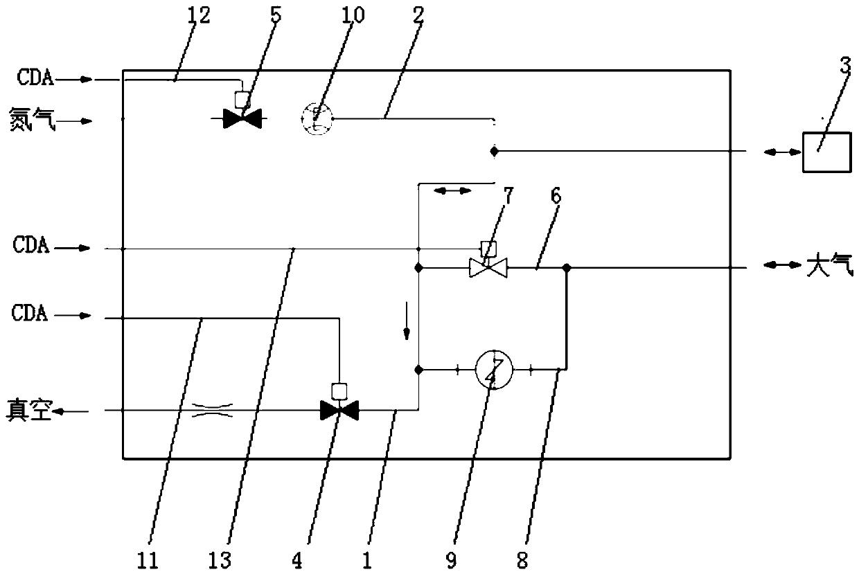 System and method for placing and taking wafer on vacuum chuck by Bernoulli manipulator