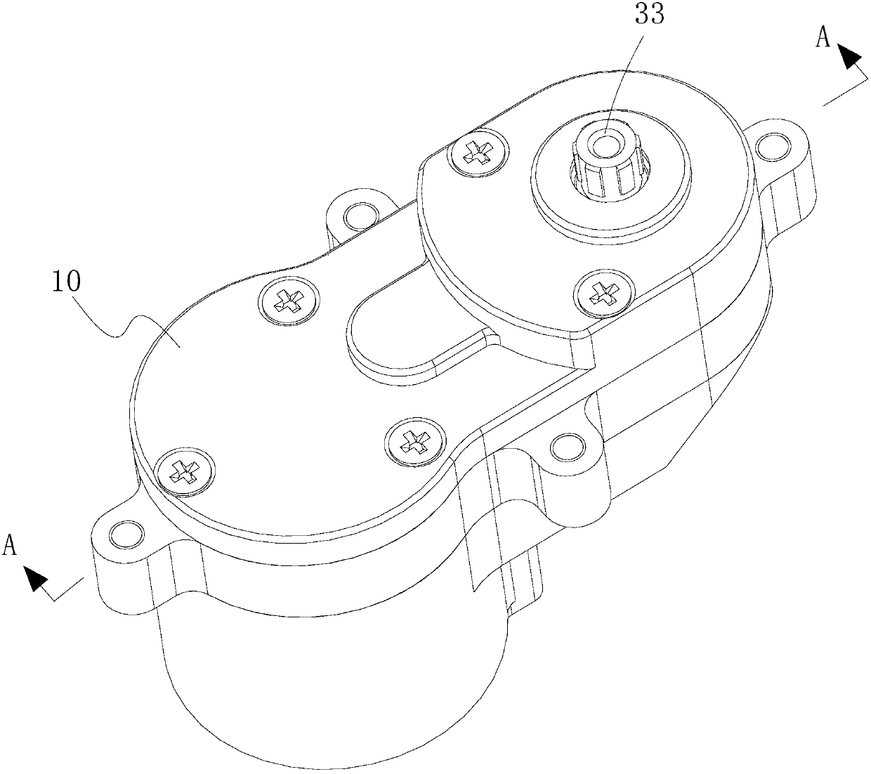 Steering gear and holder equipment with same