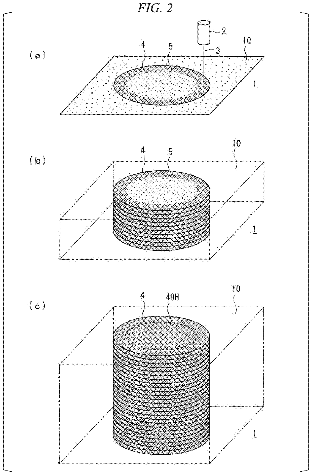 Support member for additive manufacturing, production method and production device for three-dimensional object by additive manufacturing, manufactured object model creation device, control device, and manufacturing method for manufactured object