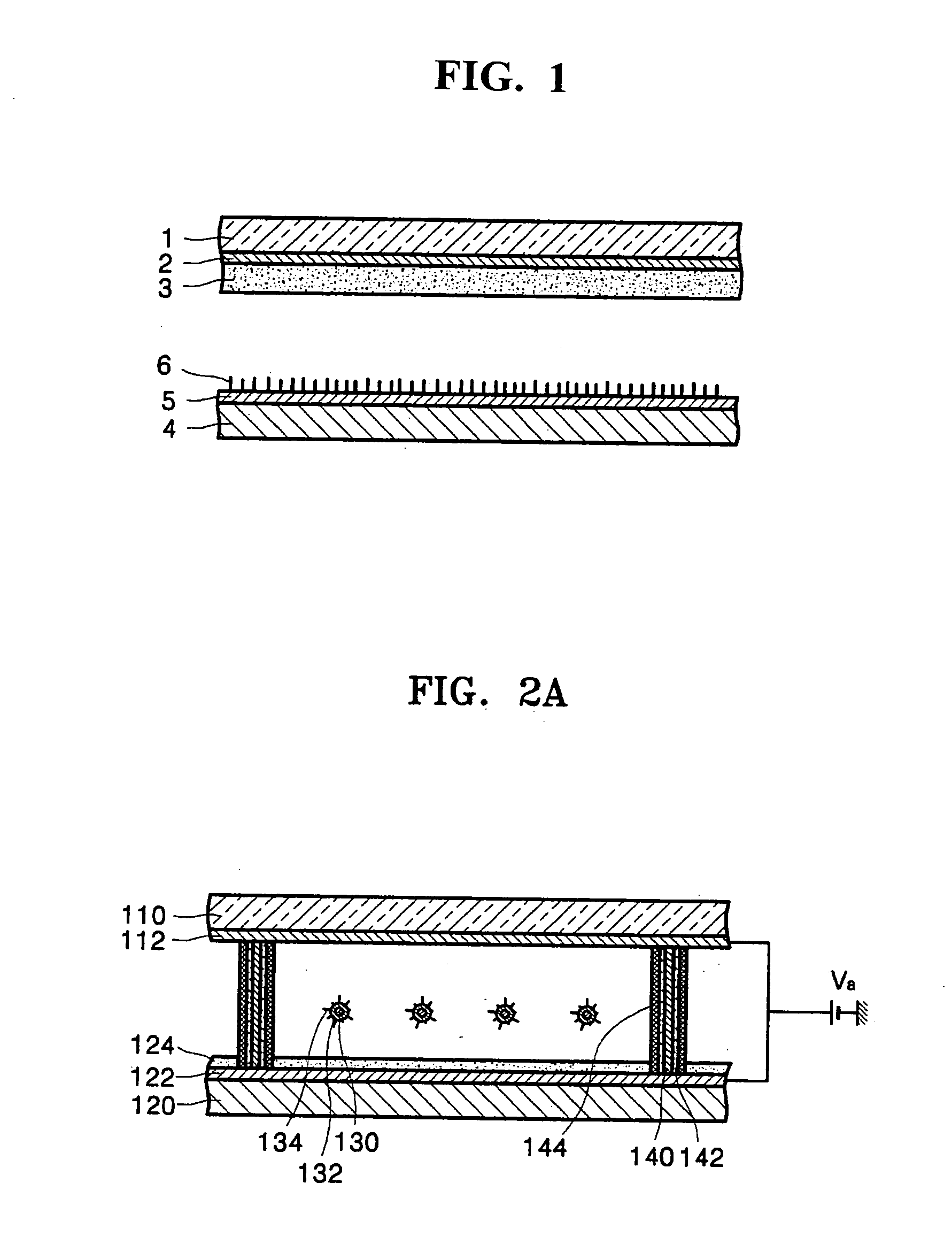 Thermal electron emission backlight device