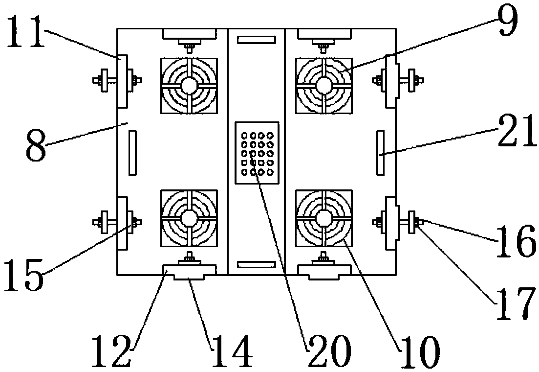 Convenient-to-detach combination type LED screen