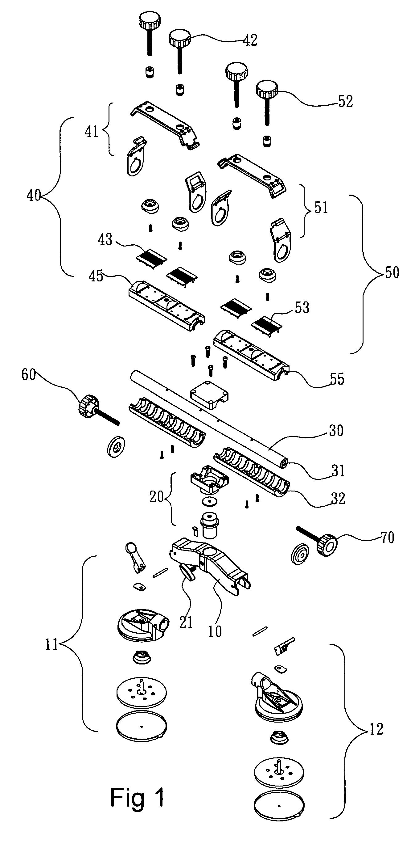 Fishing rod fixing device