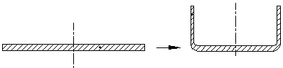 A composite thinning and deep drawing tooling