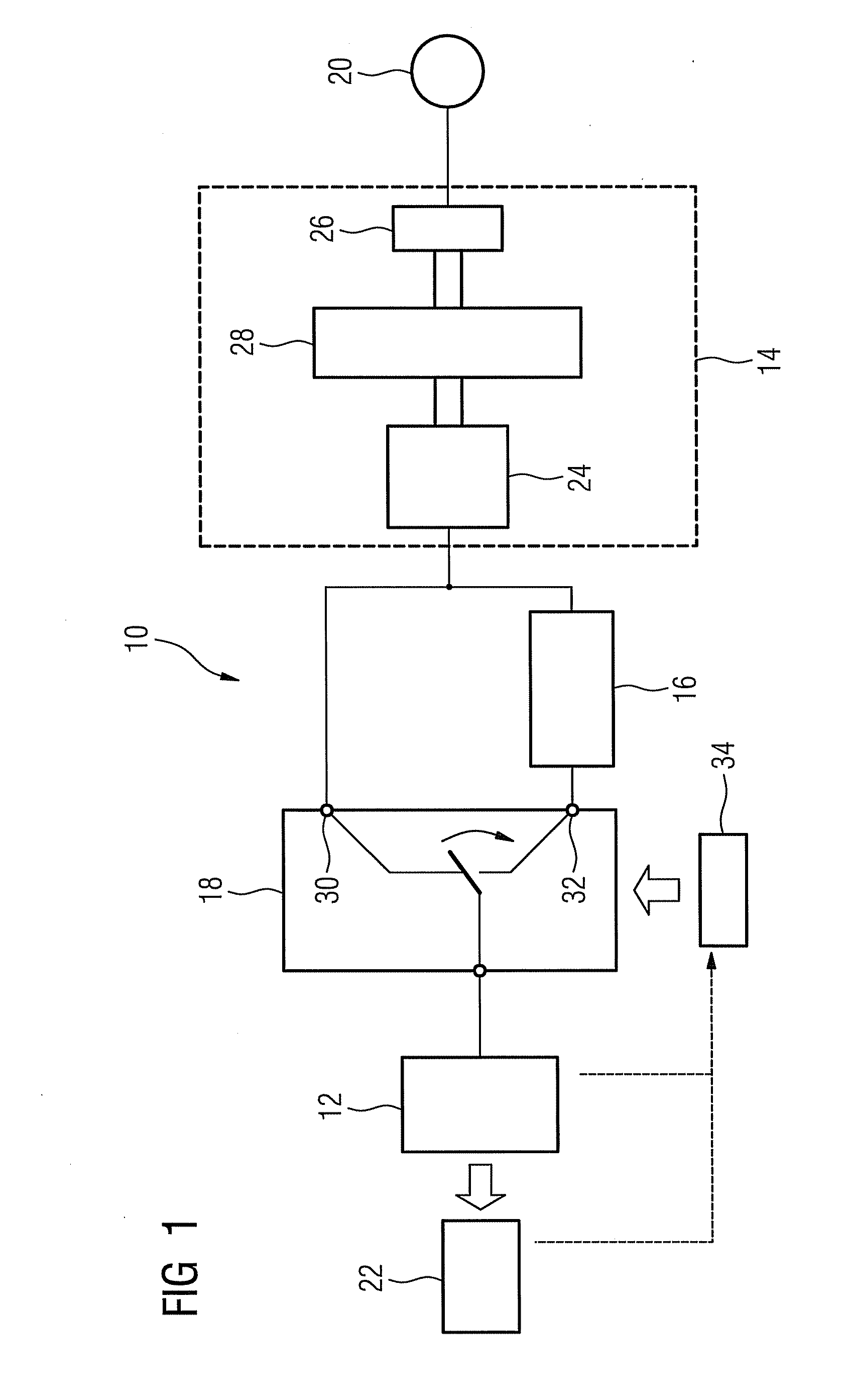 Drive Apparatus and Method for Its Operation
