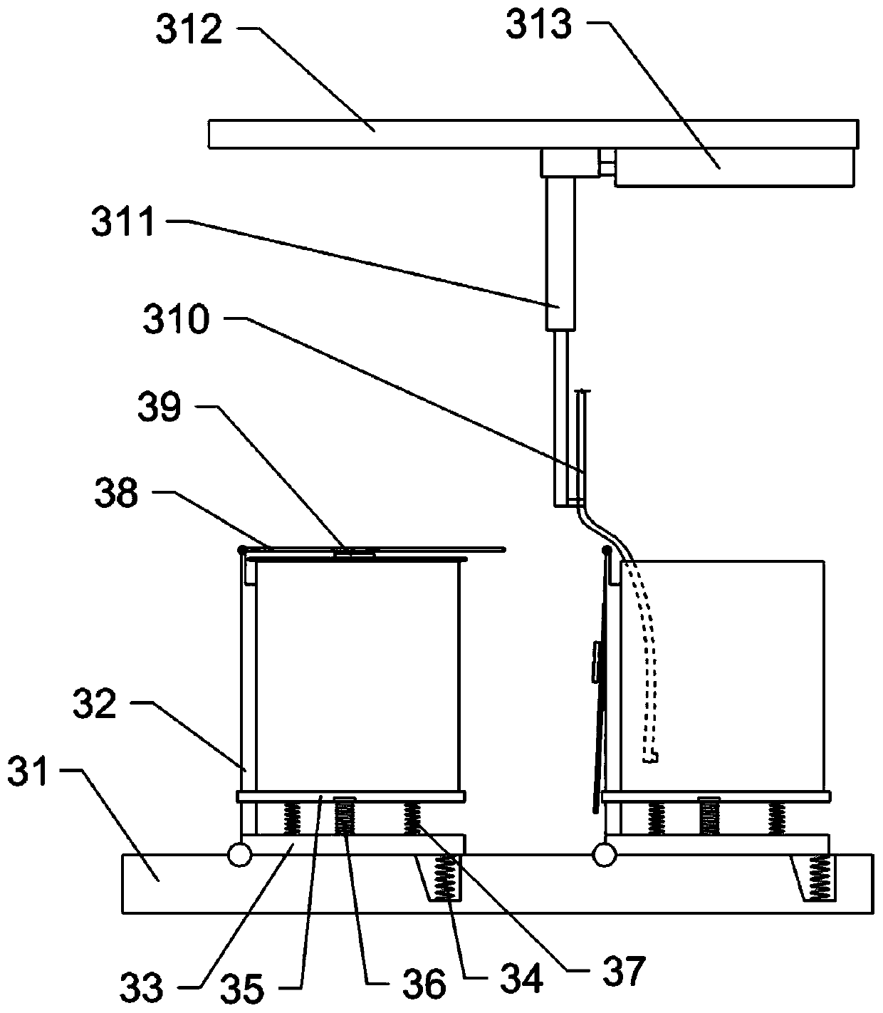 Roller coating production process