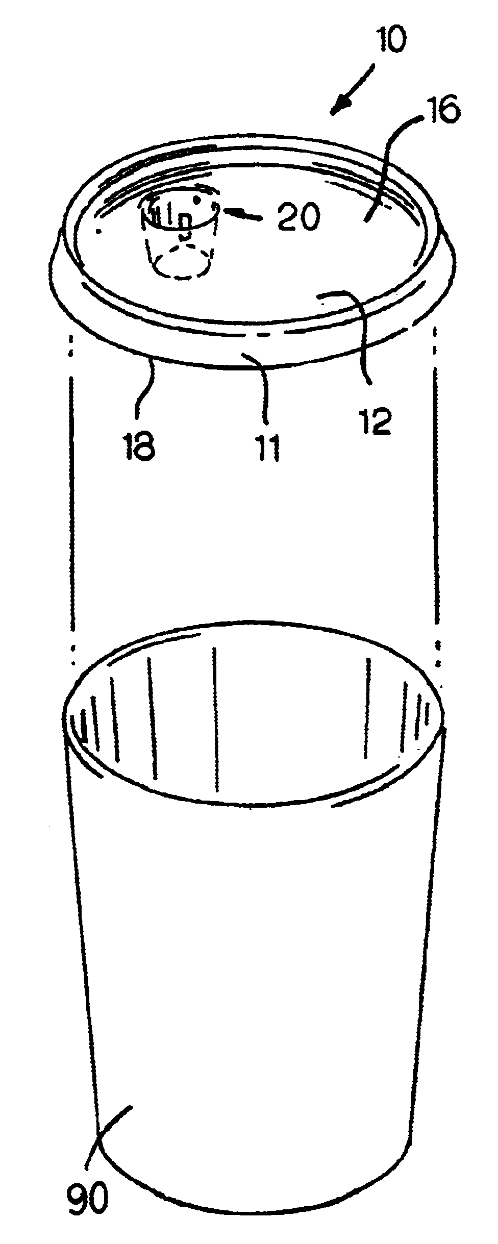 Beverage cup lid with a condiment addition well