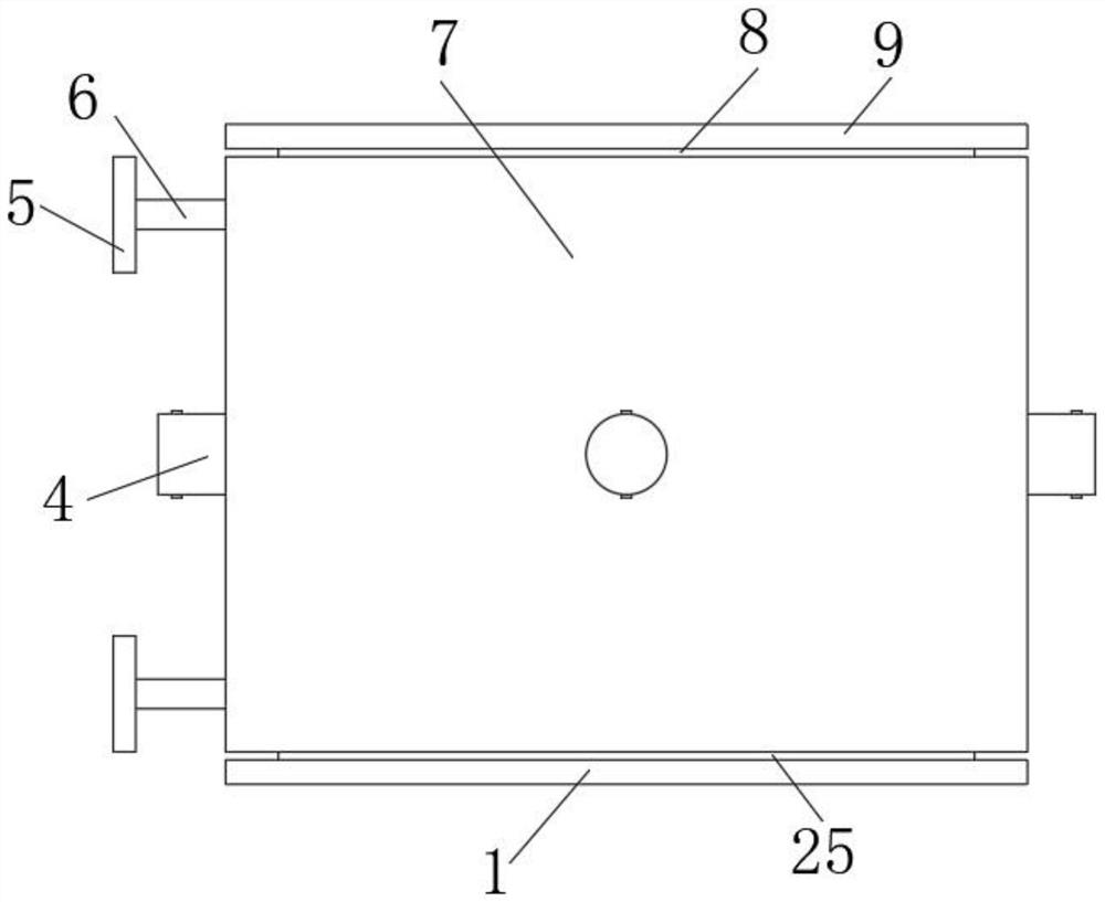 Ultrasonic probe sterile cover for interventional tumor treatment