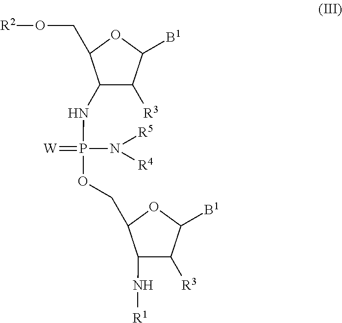 Phosphorodiamidate backbone linkage for oligonucleotides