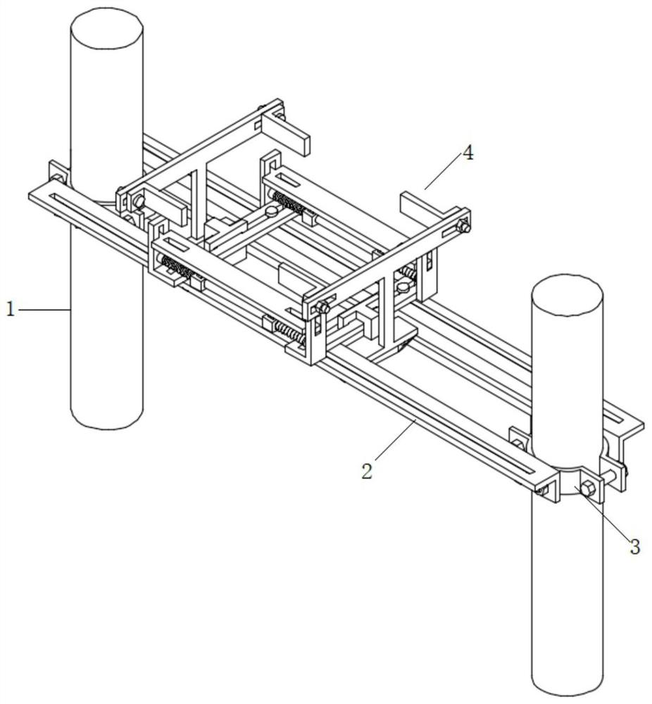 High-stability low-voltage transformer mounting base device