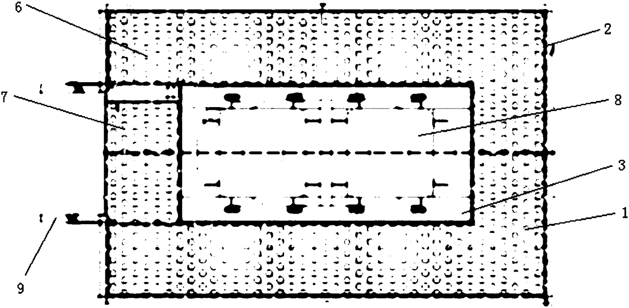 Super high-layer grid operating platform and manufacturing method thereof