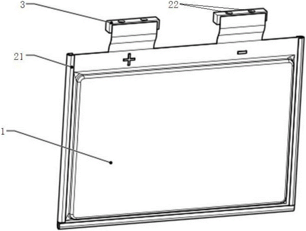 Single-core structure of lithium battery, core assembly and core module