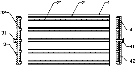 Novel radiating fin