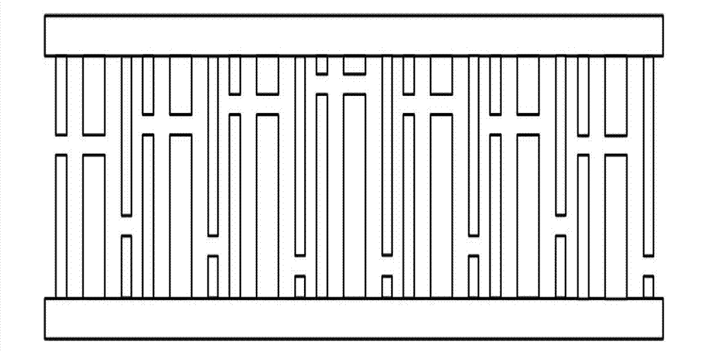 Unidirectional conductor sound wave restrained type sound surface wave device