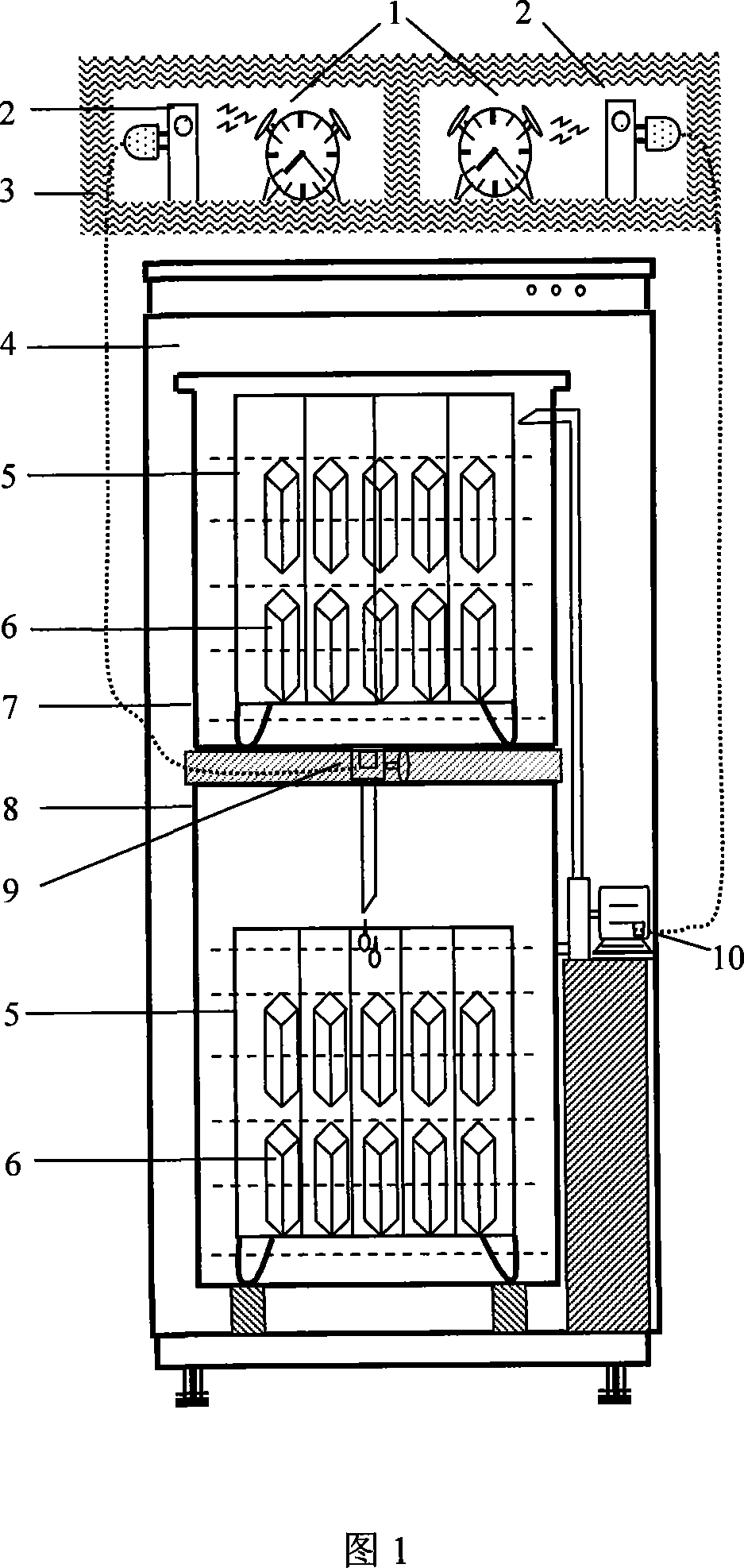 Low-temperature dry and wet circulating erosion device