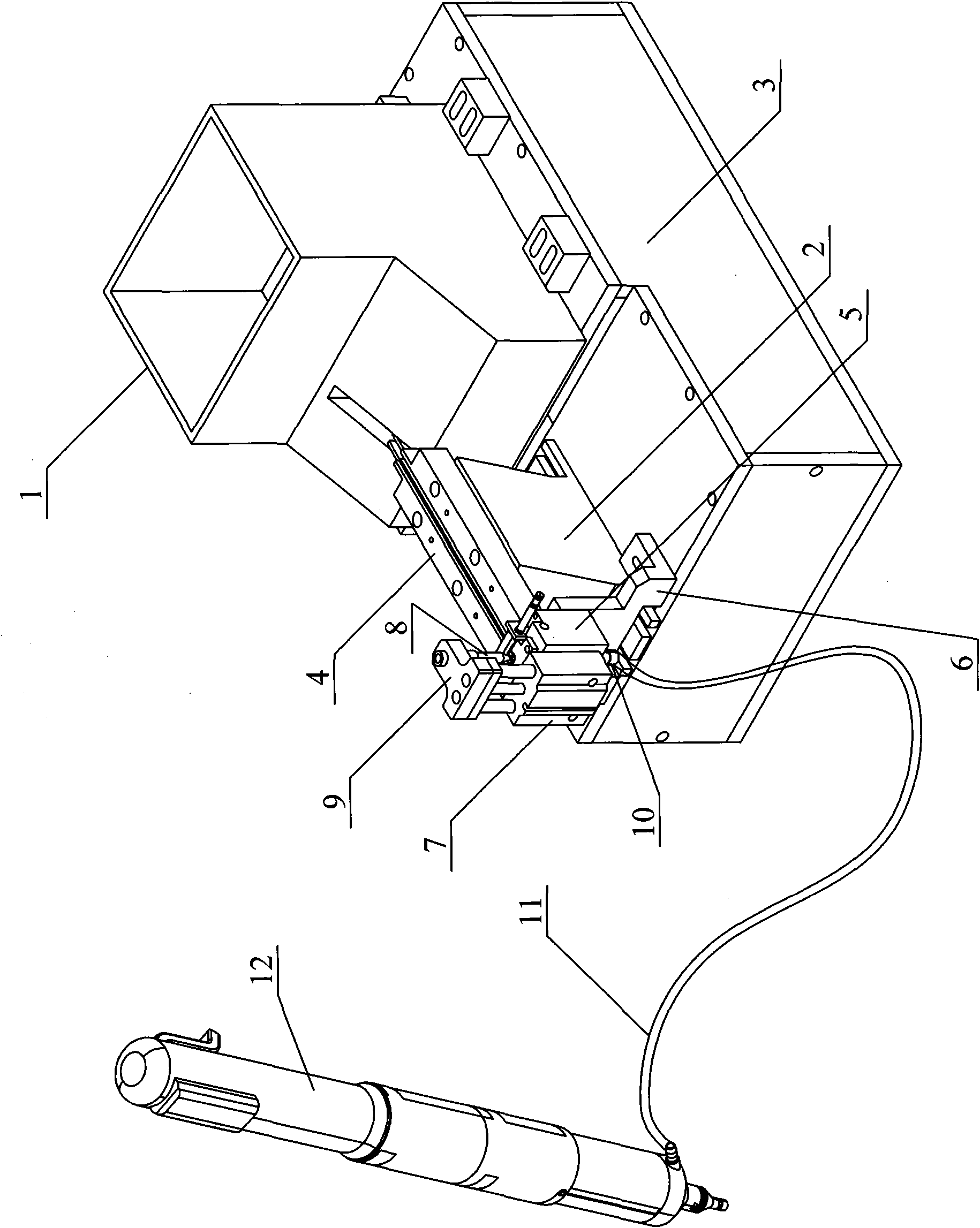 Screw locking machine