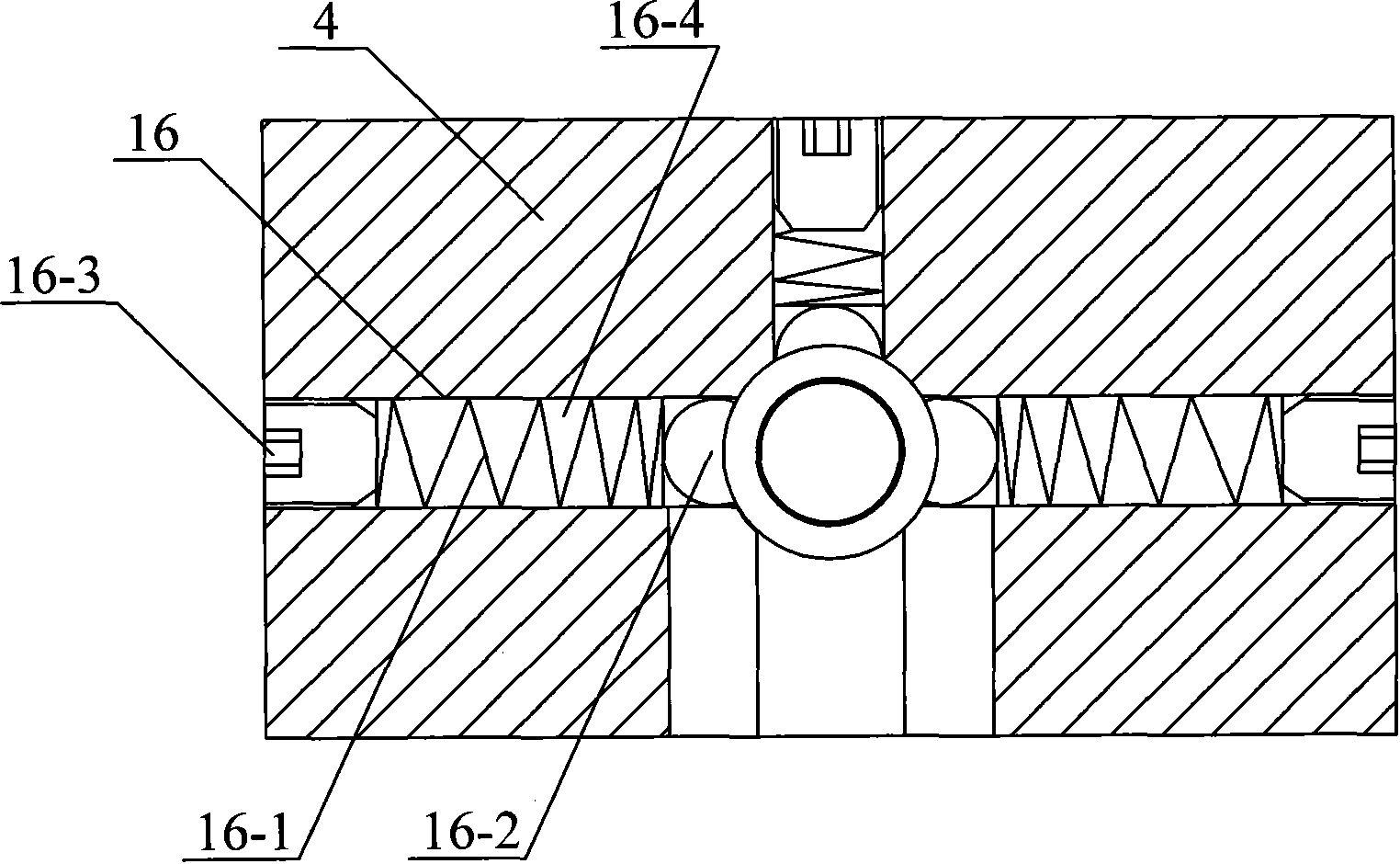 Screw locking machine