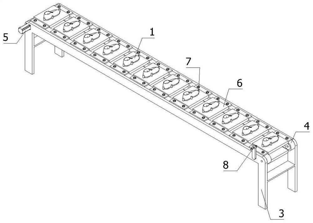 Machining equipment for intelligent edging and trimming after mold pressing of shoe soles