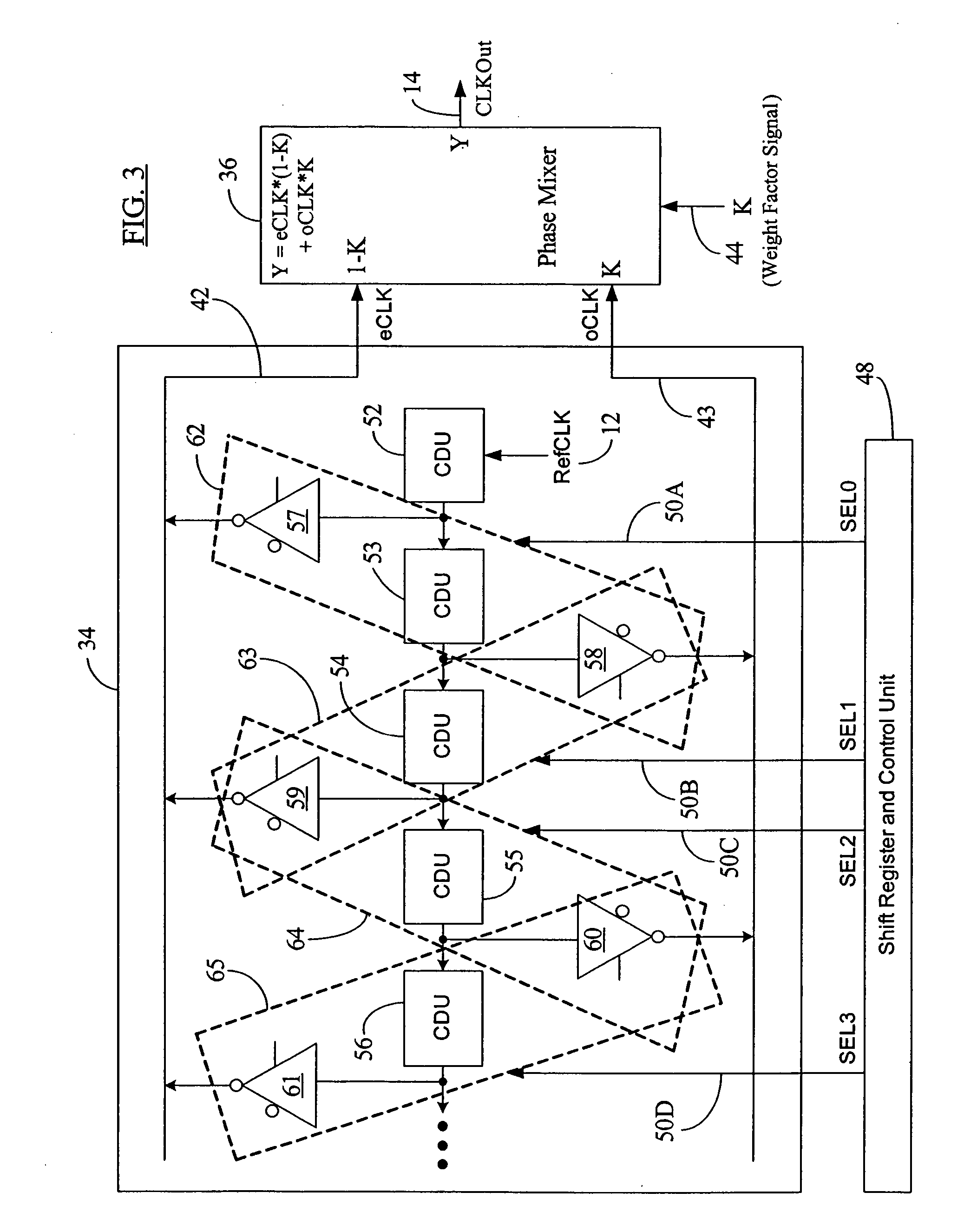 Seamless coarse and fine delay structure for high performance DLL
