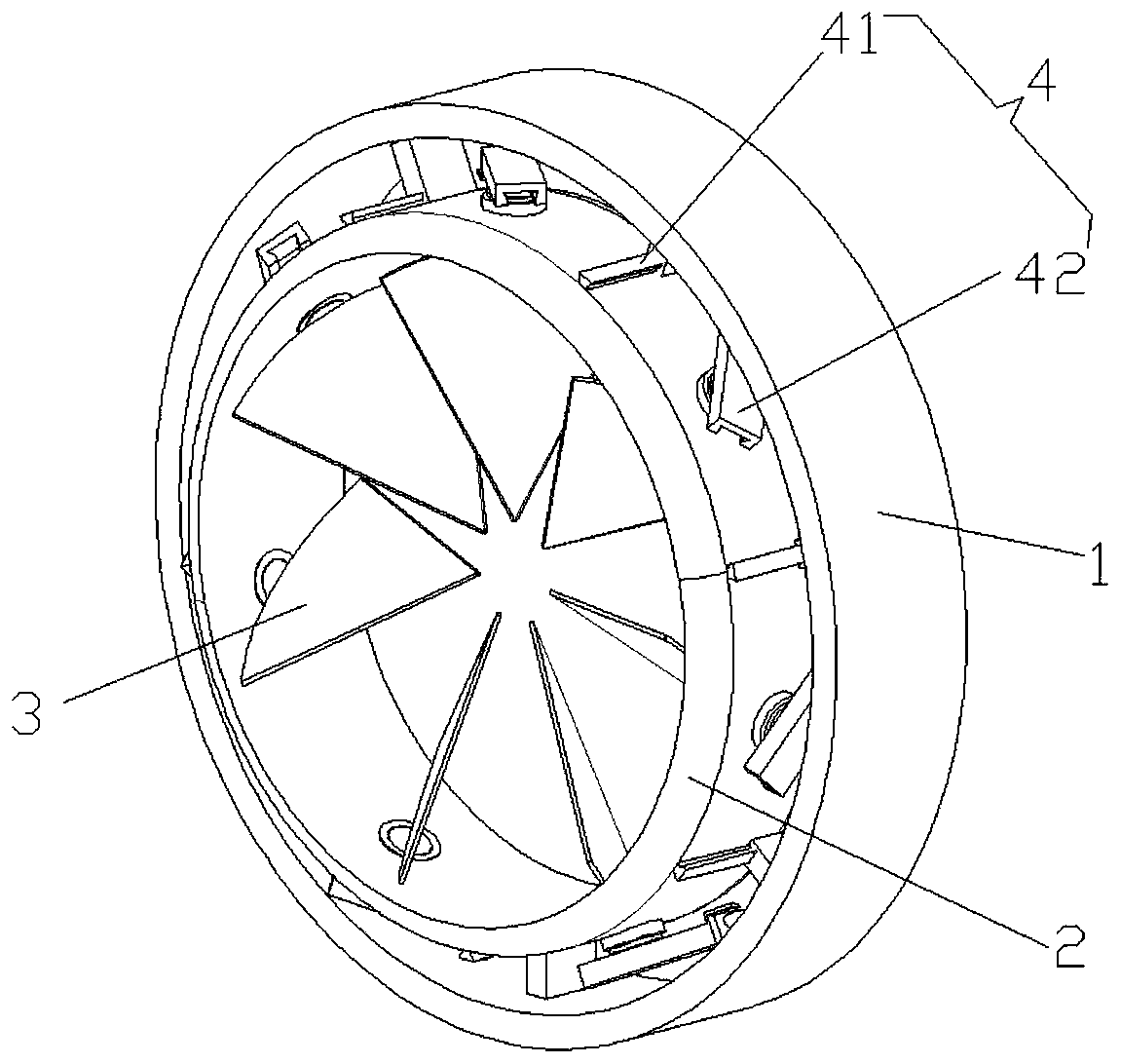 Variable-helix-angle shaftless pumping propeller