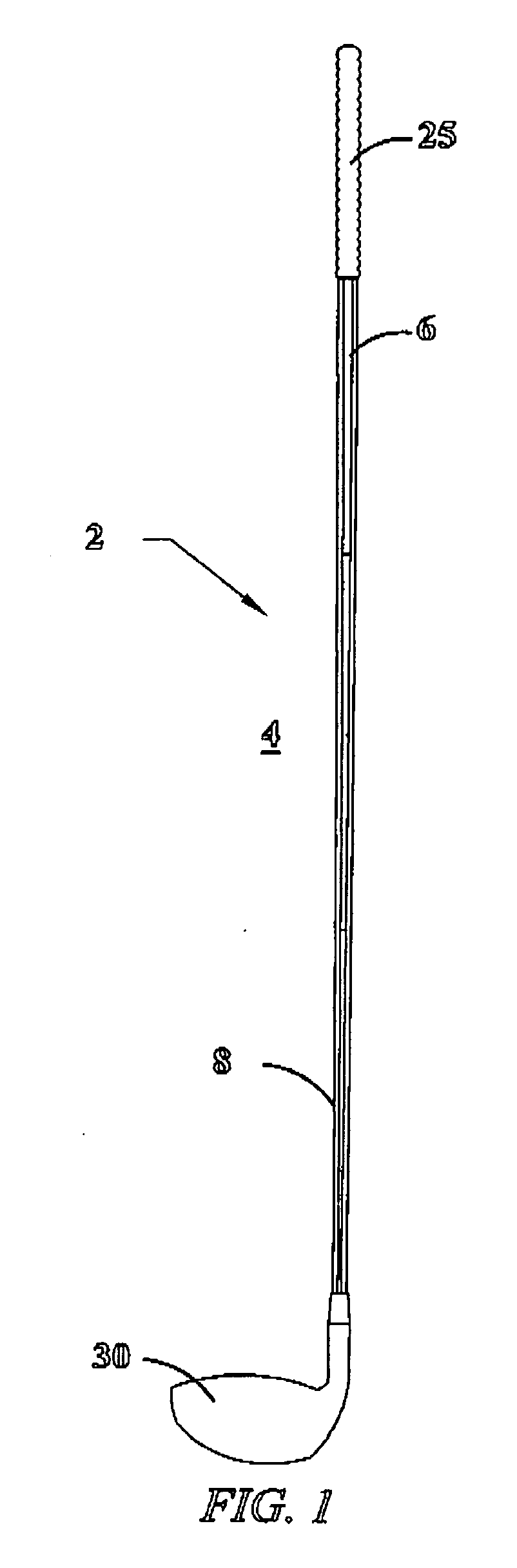 Adjustable stiffness shaft structure