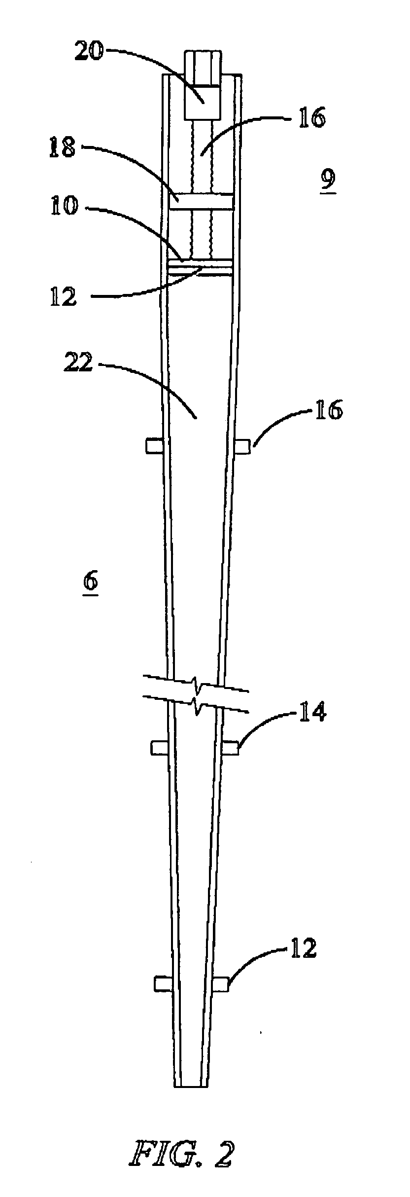 Adjustable stiffness shaft structure