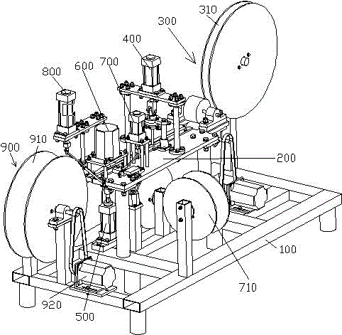 Trawl line droop type oyster collector production device and trawl line droop type oyster collector production method