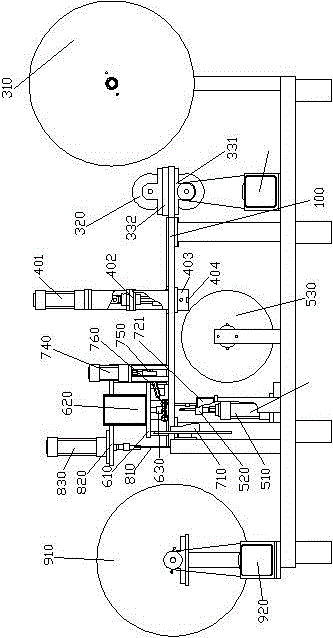 Trawl line droop type oyster collector production device and trawl line droop type oyster collector production method