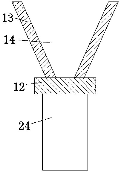 Processing apparatus for peeling off cable insulator and collecting metal