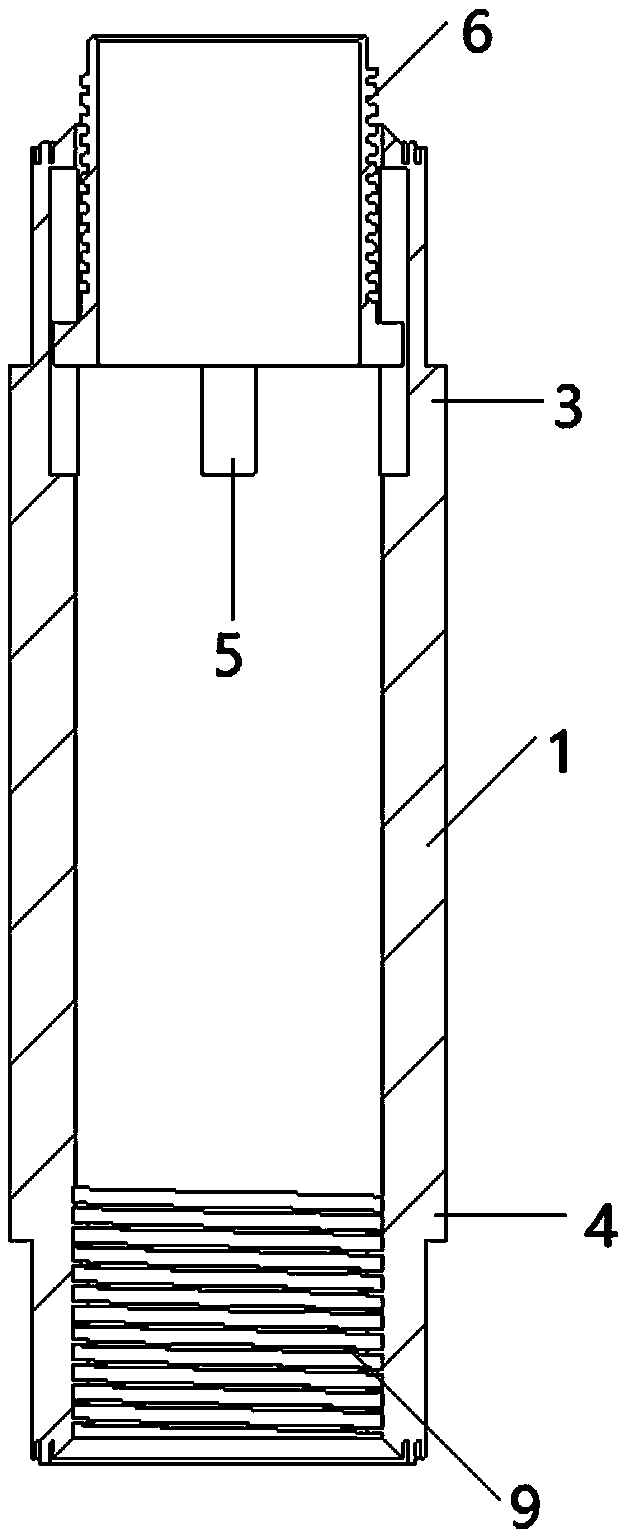 A stainless steel tube that is easy to disassemble