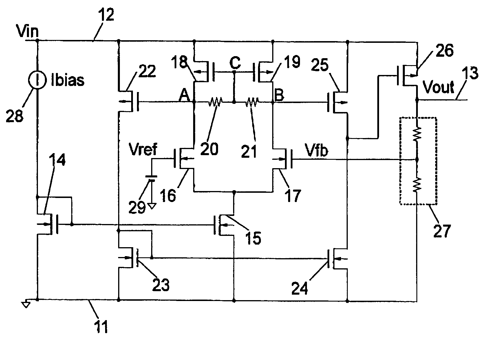 Voltage regulator with improved transient response