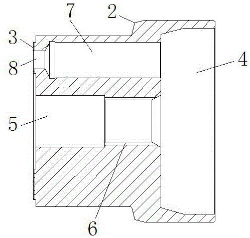 Cylinder block for hydraulic plunger pump