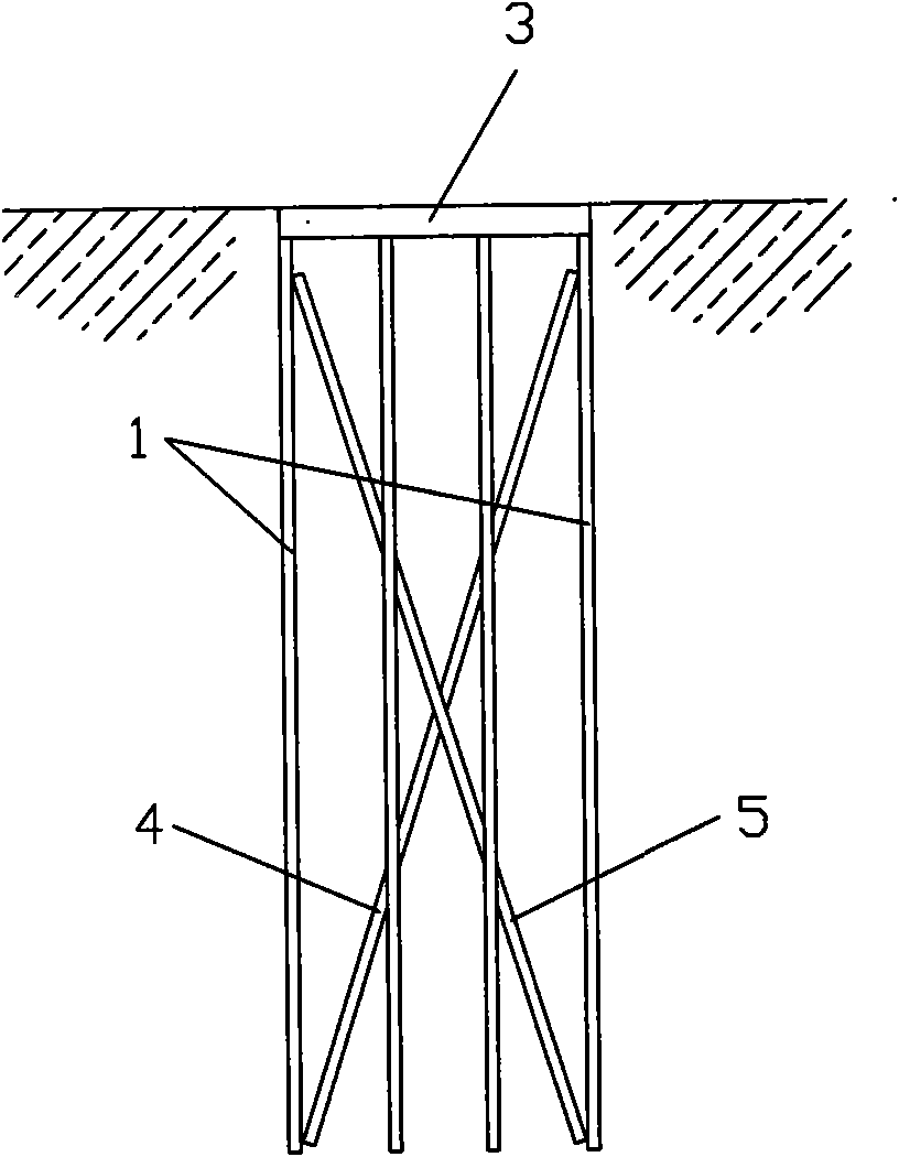 Lateral force resisting method for soft soil foundation building