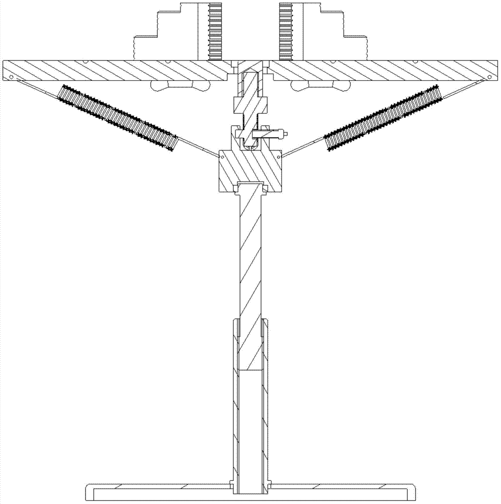 Adjustable multifunctional rotary table for display