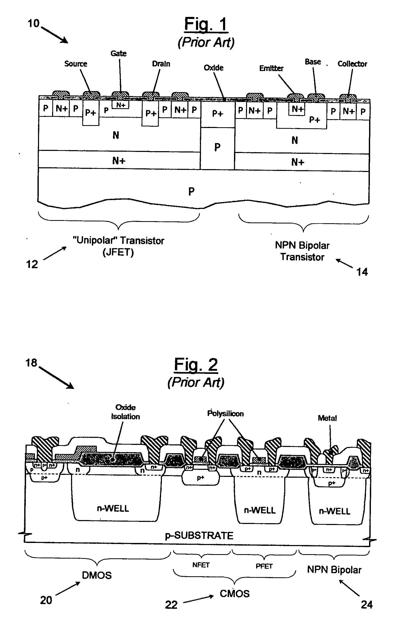 Mixed-signal semiconductor platform incorporating fully-depleted castellated-gate MOSFET device and method of manufacture thereof