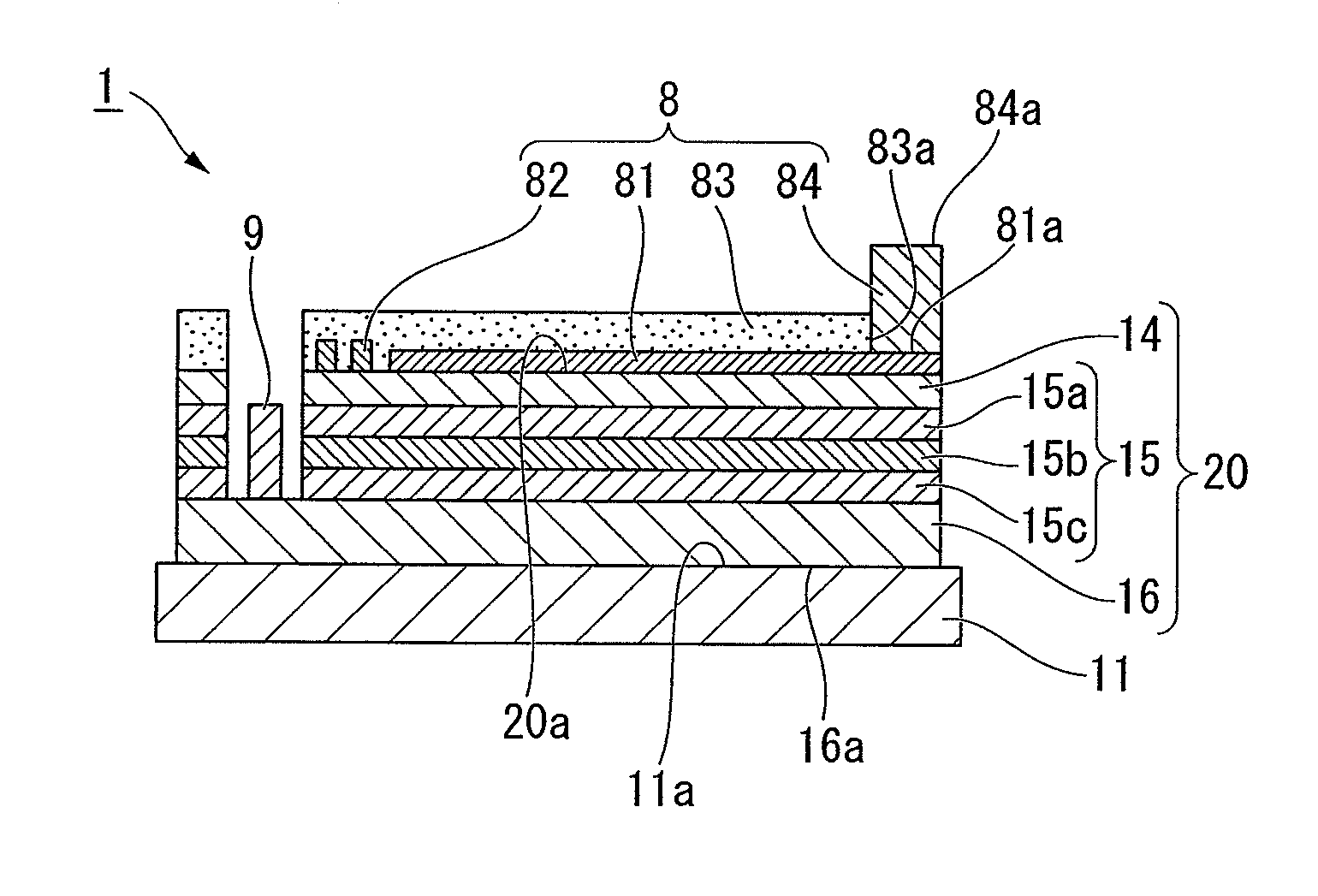 Light emitting diode, production method thereof and lamp