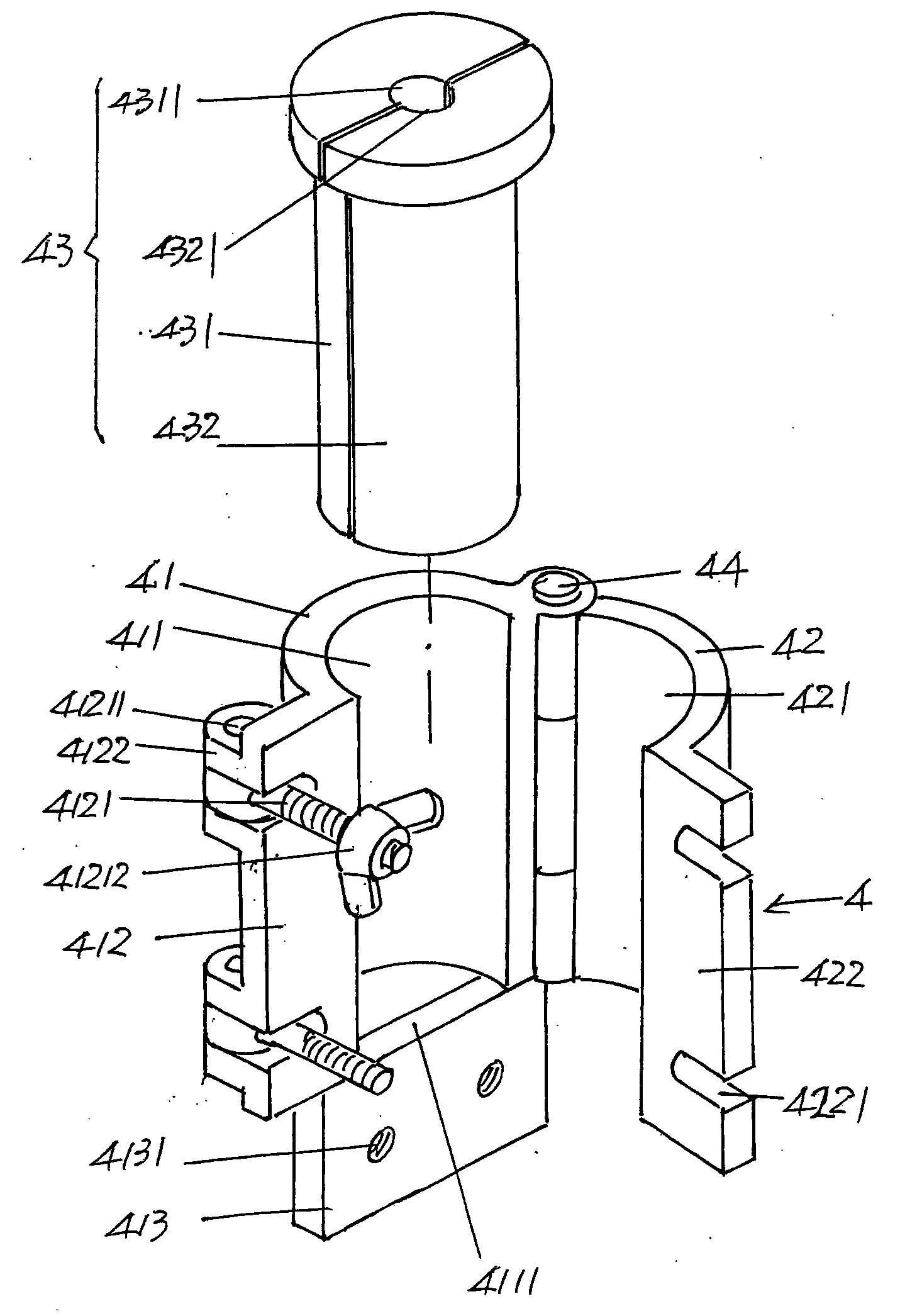 Optical cable testing device