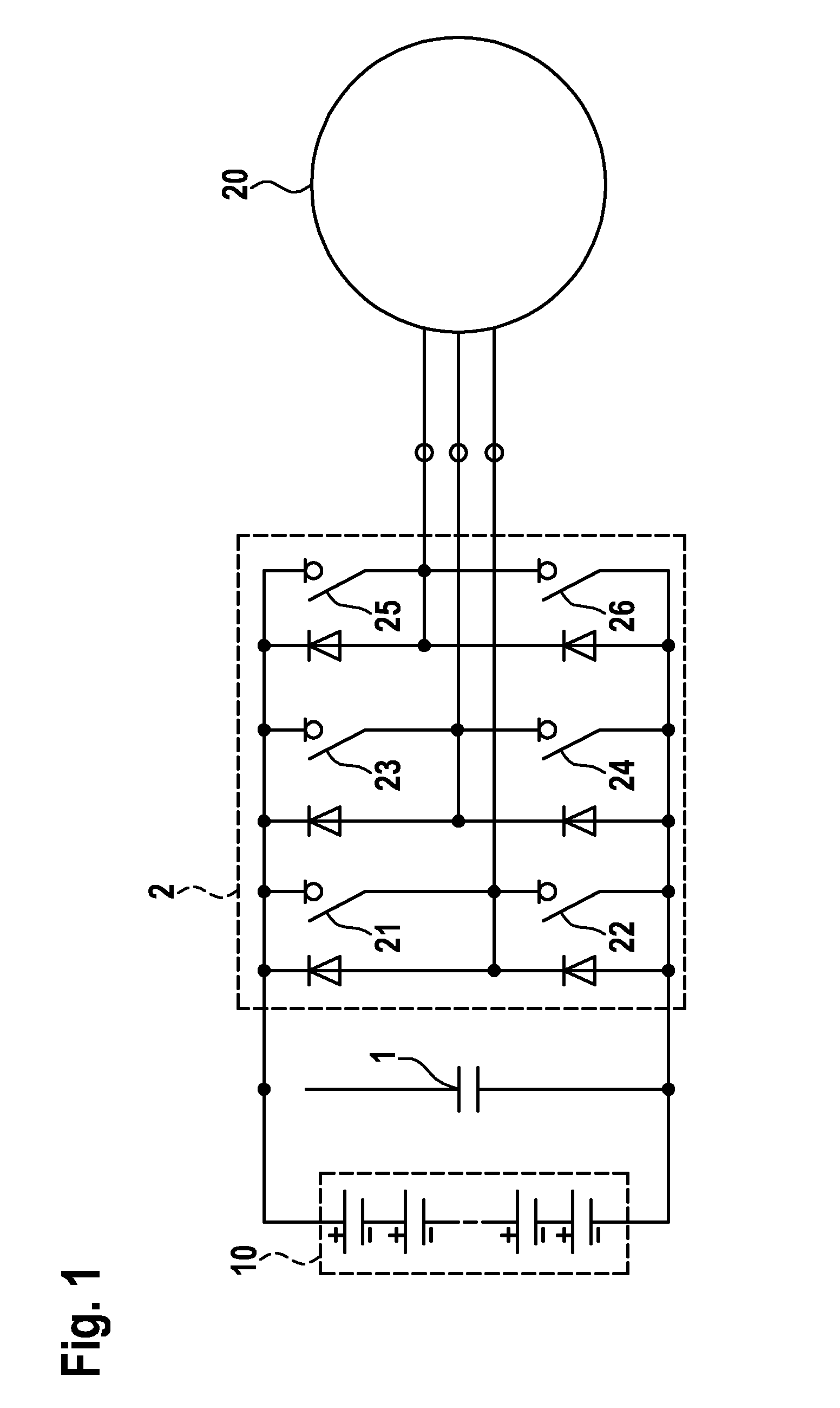 Capacitor arrangement and method for operating a capacitor arrangement