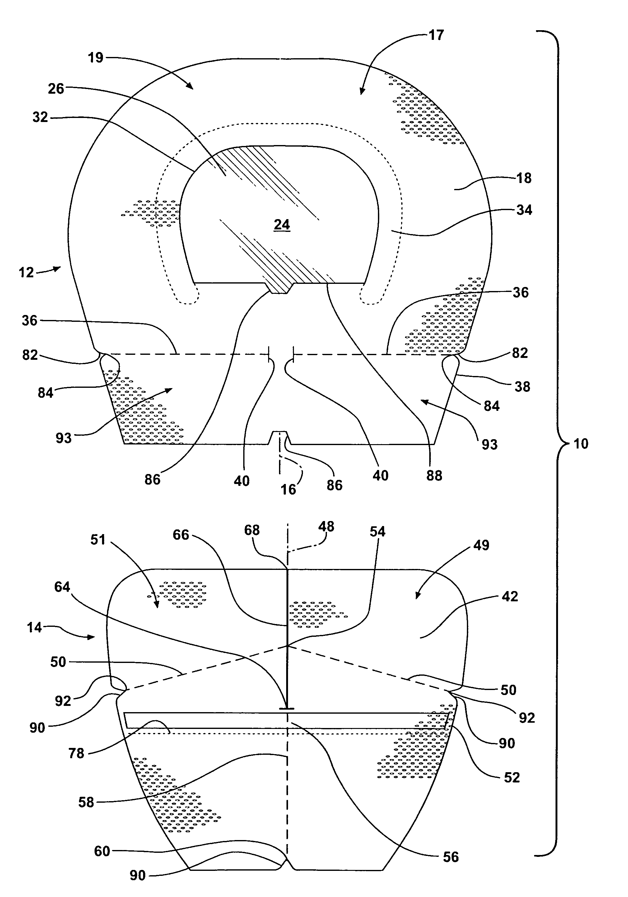 Jugular and subclavian access site dressing and method