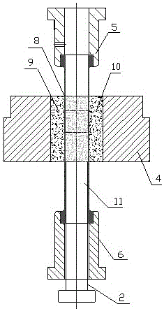 A forming device and method for a thin-walled sleeve-like magnetic material