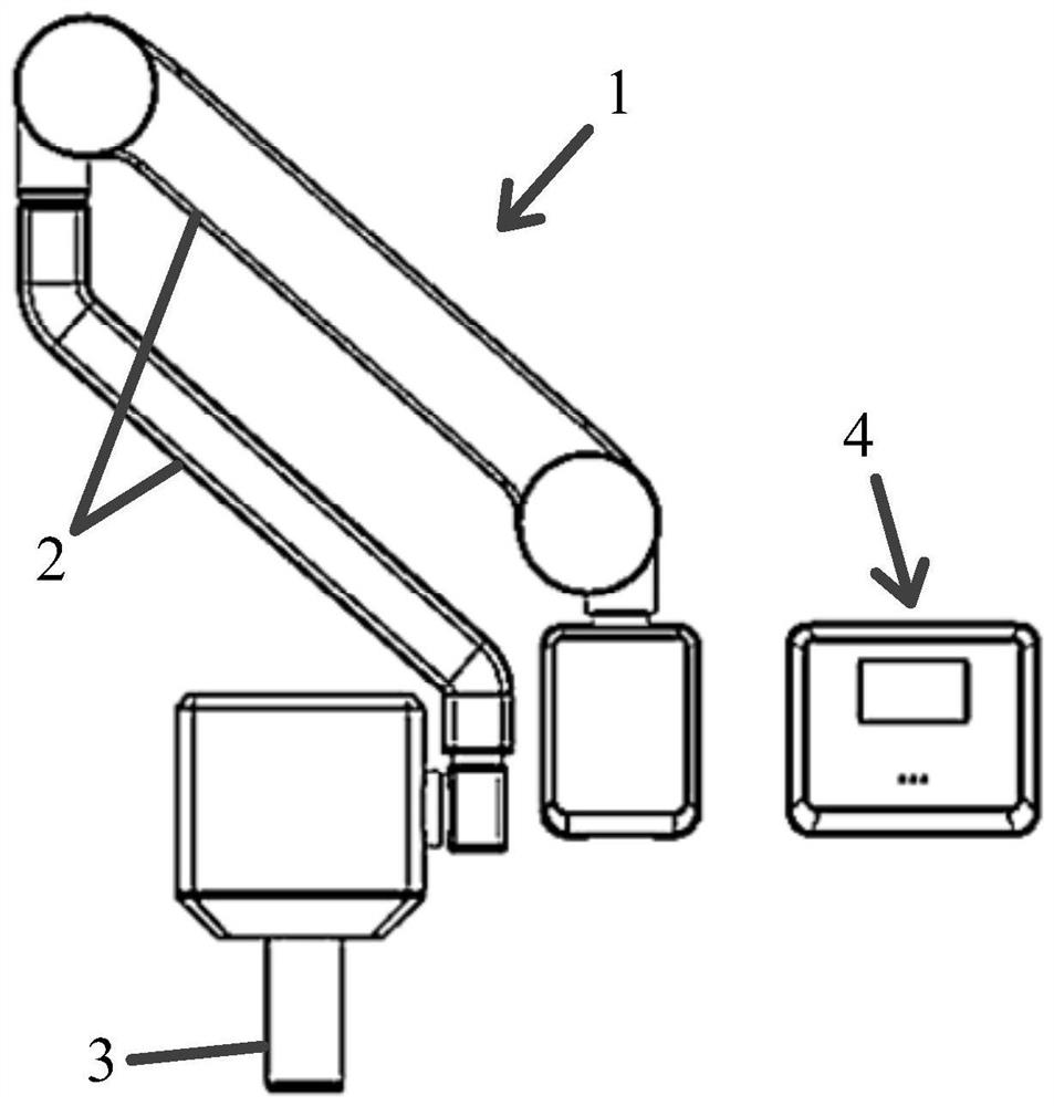 Method for measuring bone mineral density through DR shooting and DR shooting equipment