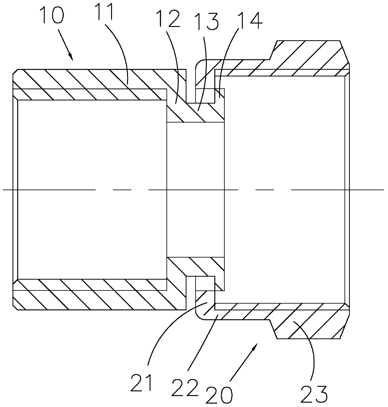 Explosion-proof union and its connection nut installation method