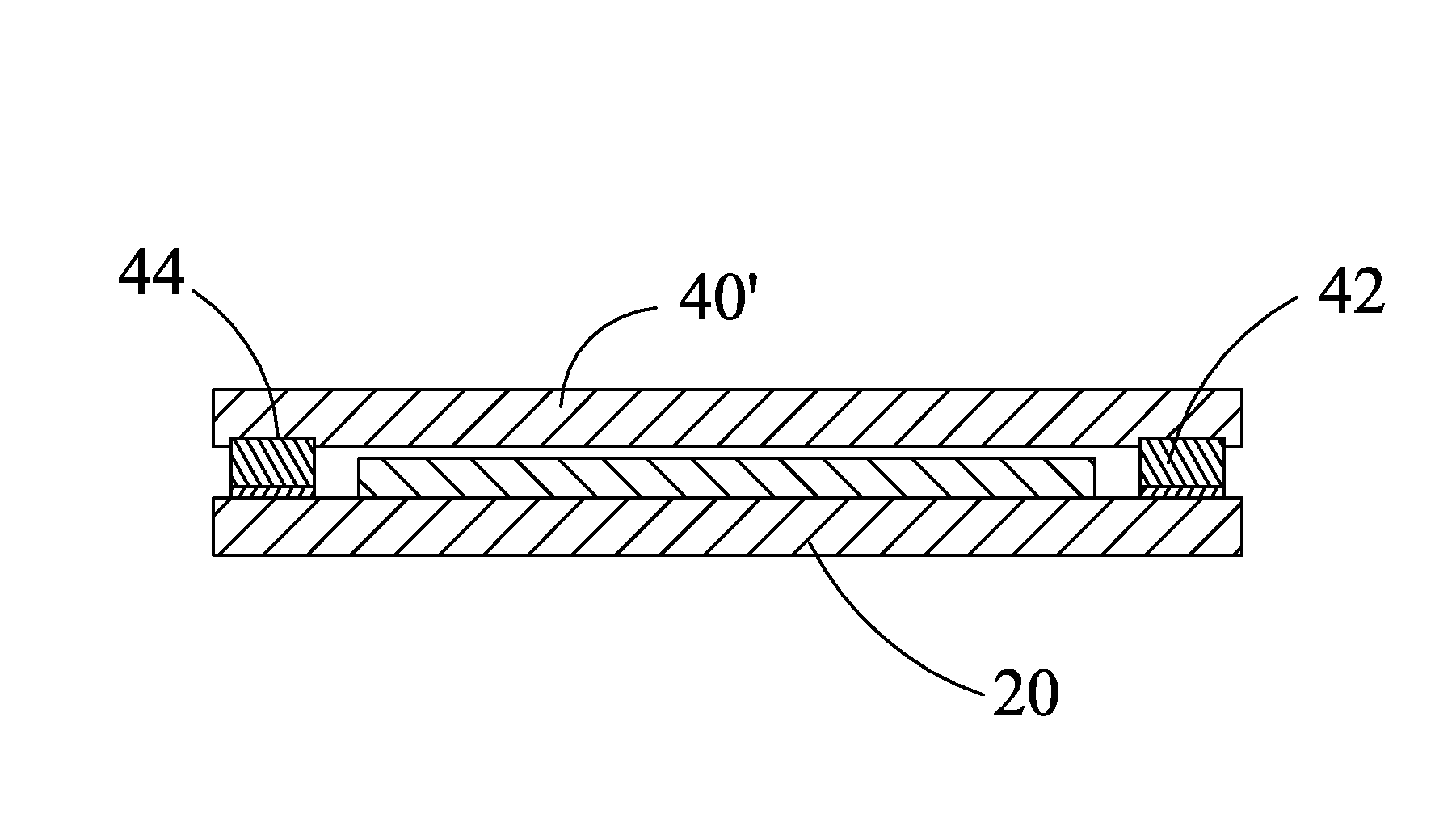OLED device packaging method and OLED device packaged with same