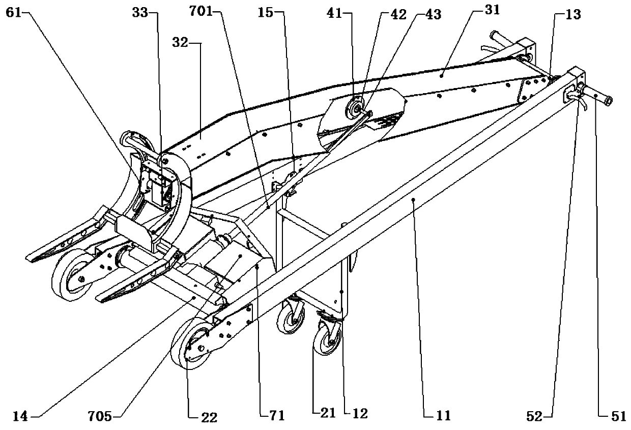 A portable multi-functional lifting moped