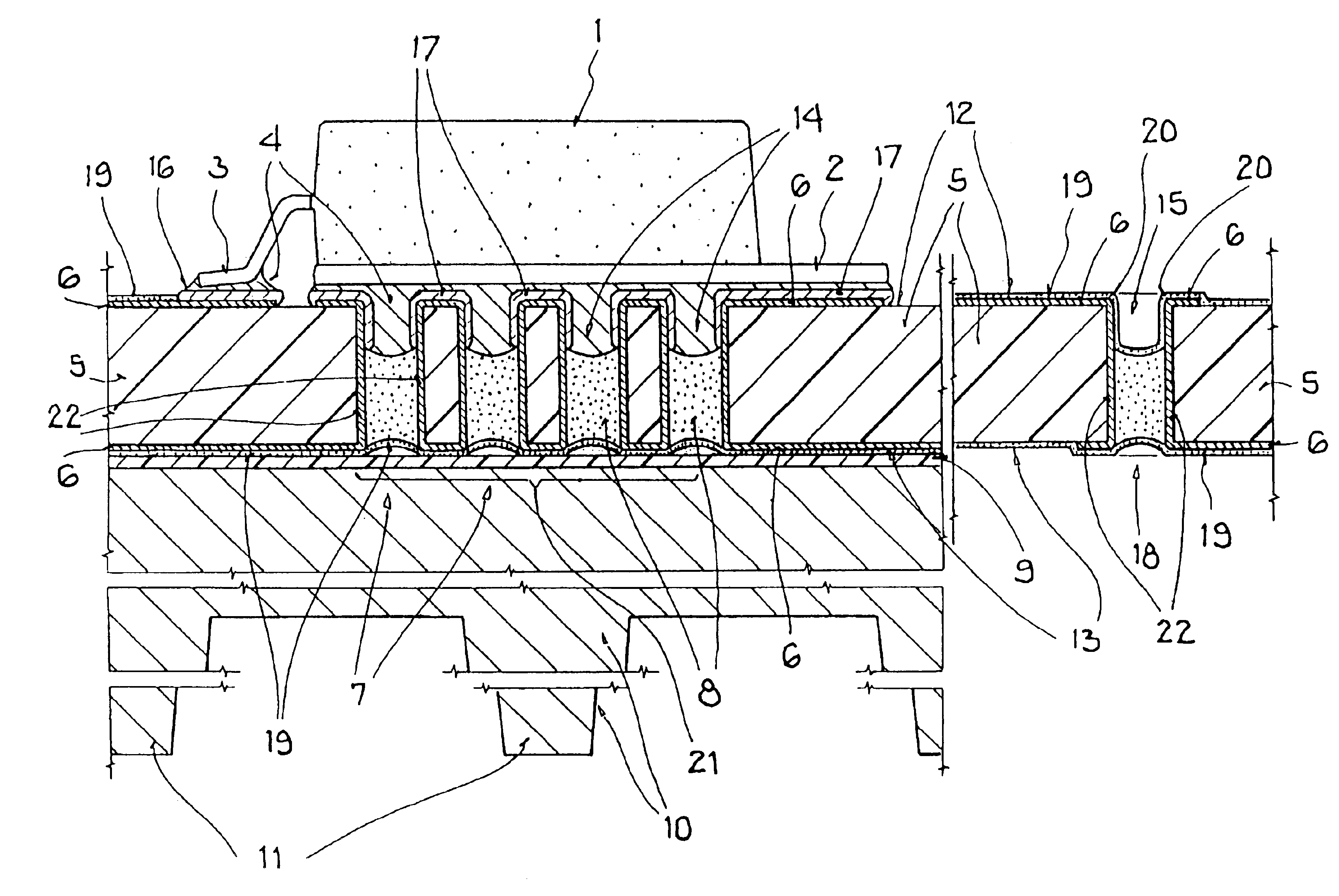 Method for the production of an electronic component