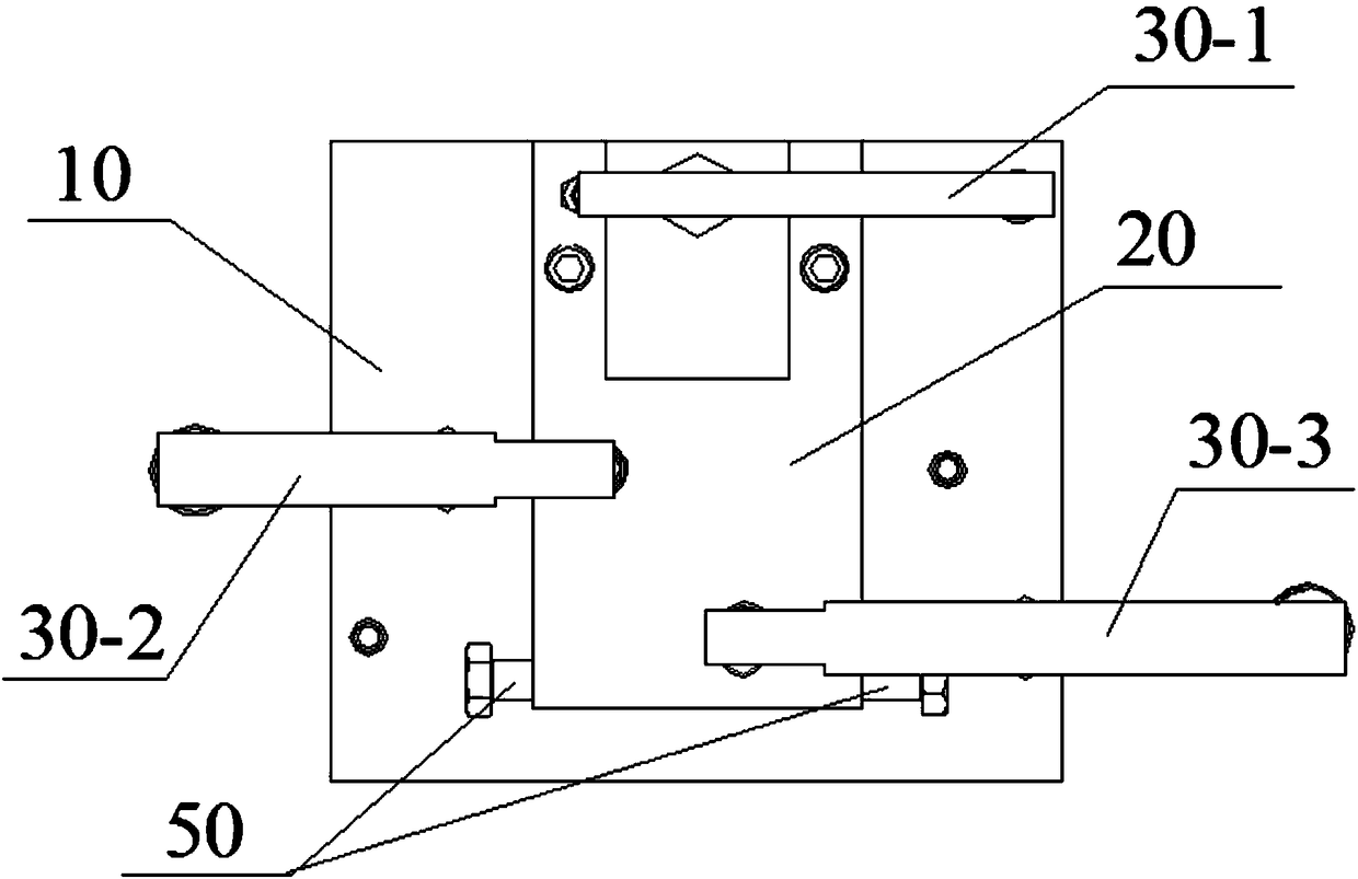 Transposition multifunctional reducer case opening face precise machining device