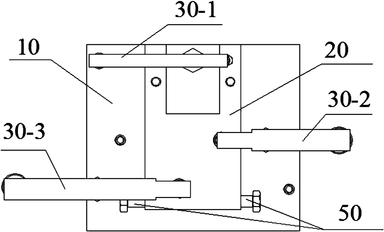 Transposition multifunctional reducer case opening face precise machining device