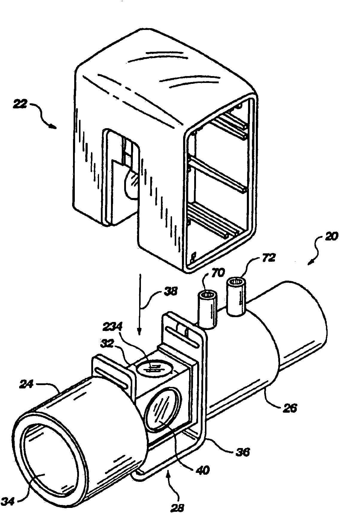 Metabolic measurement system including a multiple function airway adapter