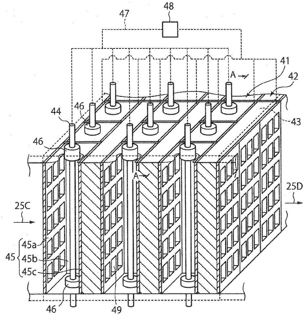 Mercury removal apparatus, a flue gas treatment system, and a method of removing mercury